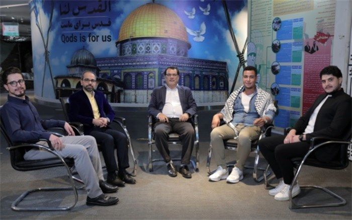 گفتگوی دانشجویان فلسطینی با کارشناس مسائل غرب آسیا در «ساعت به وقت قدس»