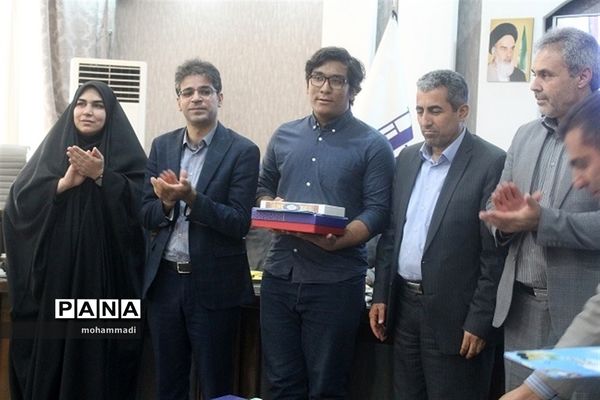 تجلیل از مدال‌آوران المپیادهای علمی دانش‌آموزی