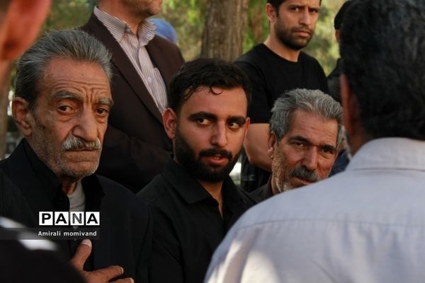 تشییع‌ پیکرشهید مدافع امنیت «مهدی شاه‌ملکی» در کرمانشاه