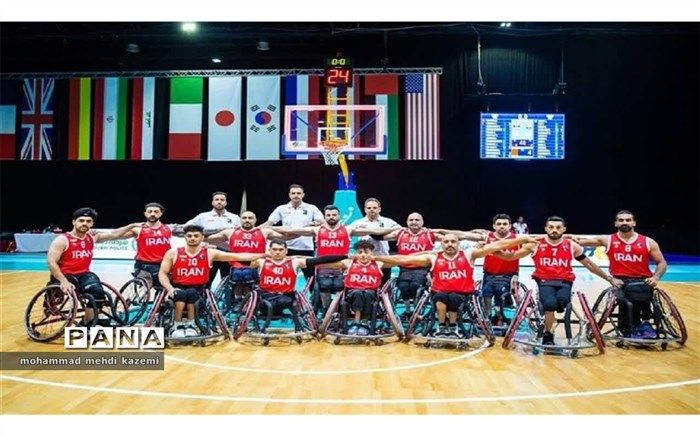 تیم ملی بسکتبال با ویلچیر مردان در  مسابقات جهانی امارات سوم شد