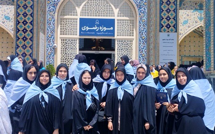 شرکت دانش آموزان اداره آموزش ناحیه 4  اصفهان در اردوی زیارت اولی ها