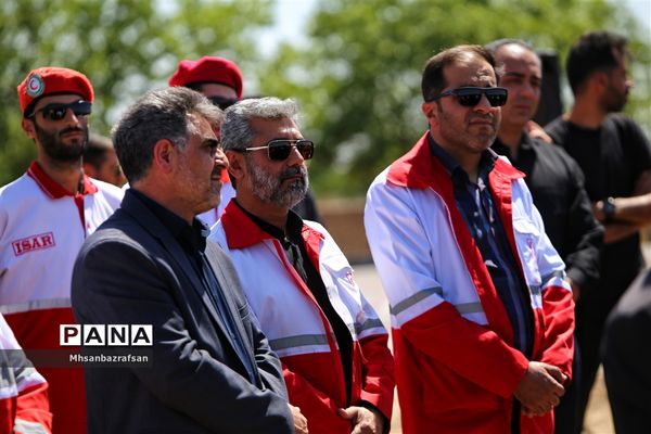 تشییع جنازه و خاکسپاری  پیکر حسین شهراسبی