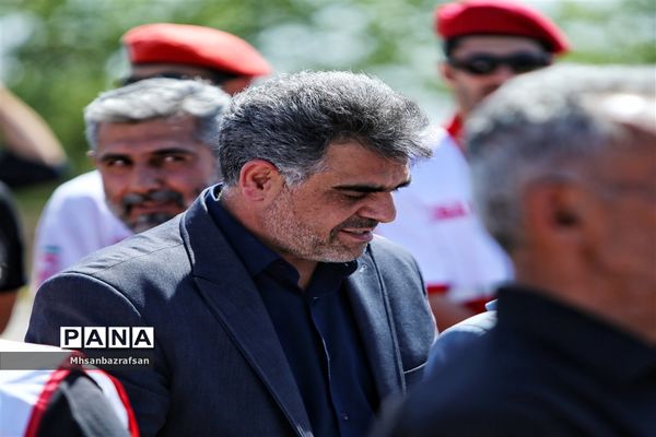 تشییع جنازه و خاکسپاری  پیکر حسین شهراسبی