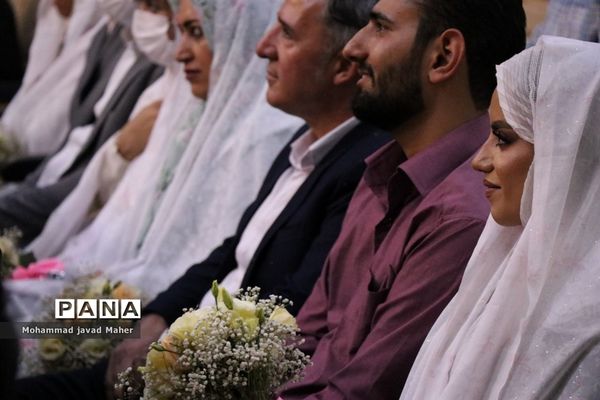جشن ازدواج آسان ۸ نوعروس شهرقدسی