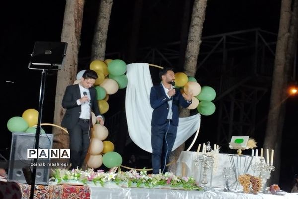 برگزاری جشن سالروز  پاک‌ترین، زلال ترین، شادترین و مقدس ترین پیوند هستی در کاشان