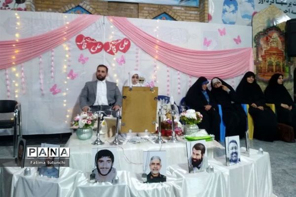 پیوند آسمانی در جوار شهدای گمنام شیراز به مناسبت سالگرد ازدواج حضرت علی(ع) وحضرت فاطمه(س)