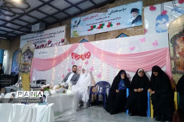 پیوند آسمانی در جوار شهدای گمنام شیراز به مناسبت سالگرد ازدواج حضرت علی(ع) وحضرت فاطمه(س)