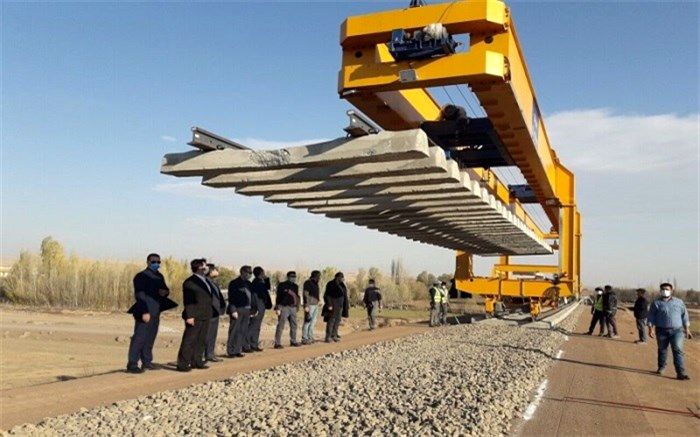 ۱۰۶ کیلومتر از خط دوم راه‌آهن قزوین- زنجان تا پایان سال آماده بهره‌برداری است