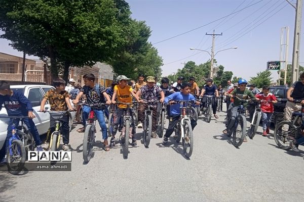 برگزاری همایش بزرگ دوچرخه‌سواری در شهرستان بن