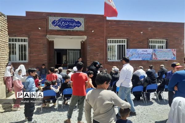 افتتاحیه مدرسه سه کلاسه خیرساز در شهرستان خنداب