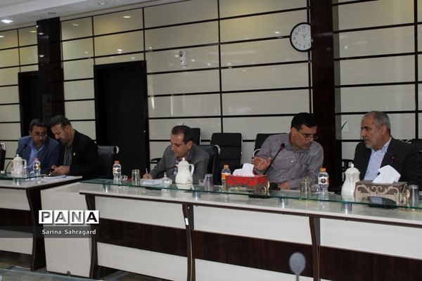 جلسه ستاد صیانت و کمیته عفاف و حجاب آموزش و پرورش استان بوشهر