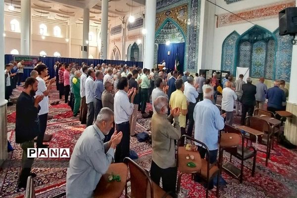 اقامه نماز عید قربان در شهرستان نظرآباد