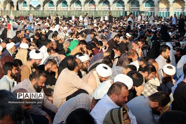 مراسم قرائت دعای پرفیض عرفه در مسجد مقدس جمکران