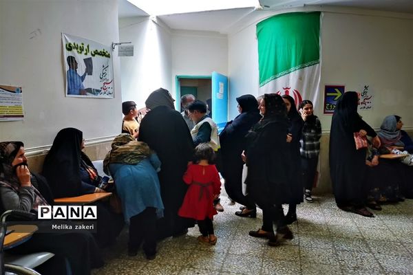 بیمارستان صحرایی  جهادی در شهر دژکرد اقلید