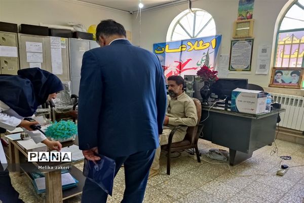 بیمارستان صحرایی  جهادی در شهر دژکرد اقلید