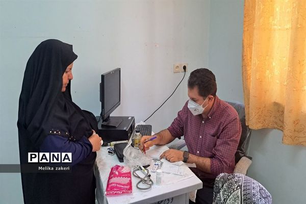 بیمارستان صحرایی  جهادی در شهر دژکرد اقلید