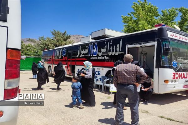 بیمارستان صحرایی  جهادی در شهر دژکرد اقلید