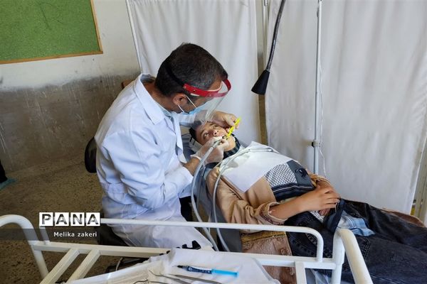 بیمارستان صحرایی  جهادی در شهر دژکرد اقلید