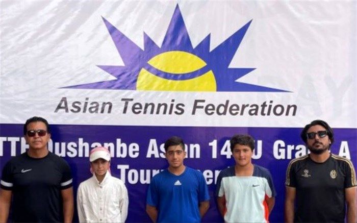 تور تنیس کمتر از ۱۴ سال آسیا؛ ‌پسران ایران سوم شدند