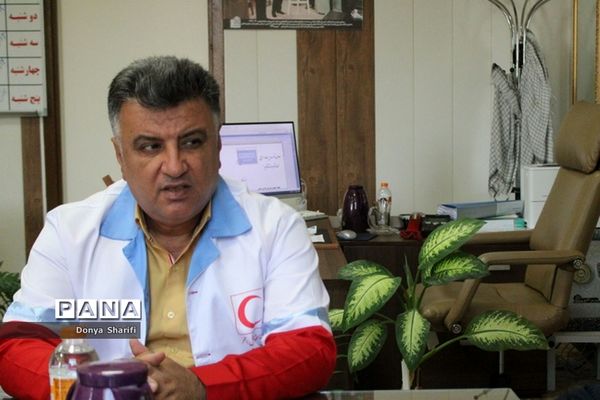 جلسه هماهنگی معاونت پرورشی و فرهنگی اداره‌کل آموزش و پرورش استان بوشهر با هلال احمر‌