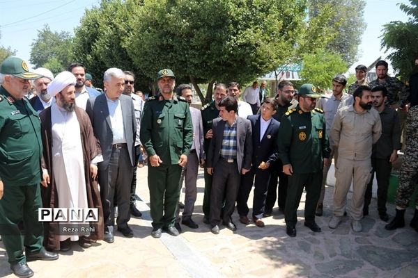 افتتاحیه قرارگاه جهادی خدمت‌رسانی بسیج دانش‌آموزی درخوی