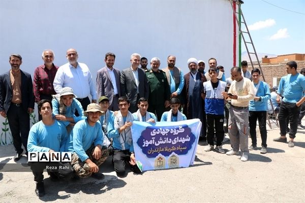 افتتاحیه قرارگاه جهادی خدمت‌رسانی بسیج دانش‌آموزی درخوی