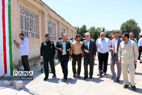 بازدید مدیرکل آموزش و پرورش آذربایجان غربی از مدارس شهرستان خوی