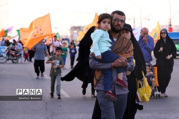 راهپیمایی بیعت با امام زمان(عج) به‌مناسبت عید غدیر در قم