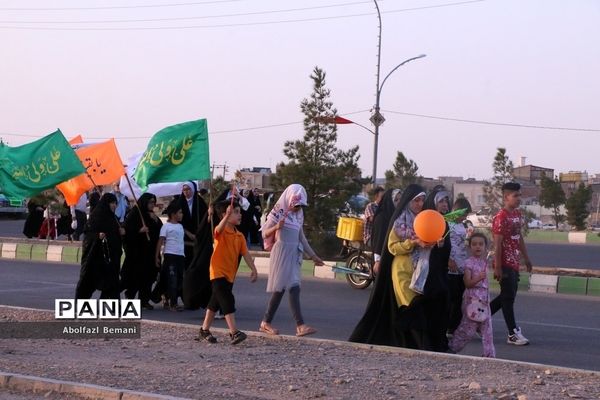 راهپیمایی بیعت با امام زمان(عج) به‌مناسبت عید غدیر در قم