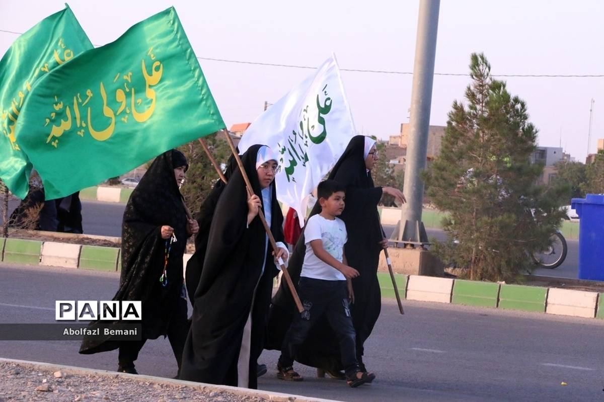 راهپیمایی بیعت با امام زمان(عج) به‌مناسبت عید غدیر در قم