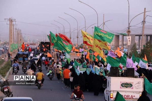 راهپیمایی بیعت با امام زمان(عج) به‌مناسبت عید غدیر در قم