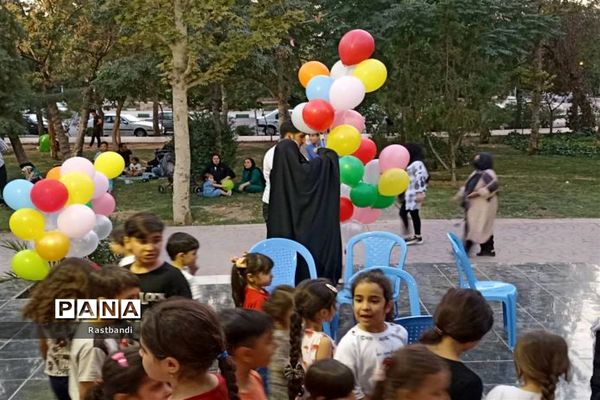 برپایی غرفه‌های عشاق علی(ع) در مقبره شهدای گمنام کیانشهر