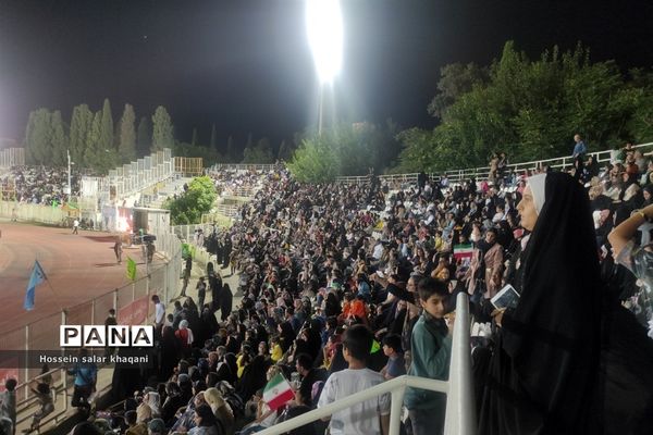 مراسم باشکوه جشن بزرگ عید غدیر خم در ورزشگاه حافظیه شیراز