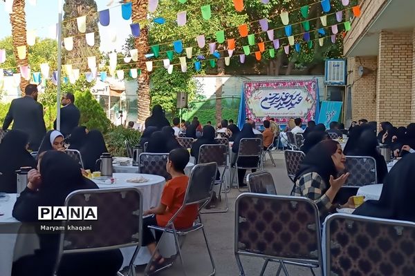 جشن عید غدیر در اداره آموزش و پرورش ناحیه سه شیراز