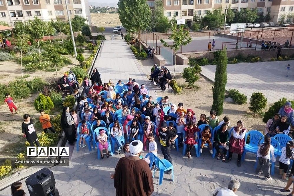 جشن عید غدیر در روستای مهرآباد رودهن