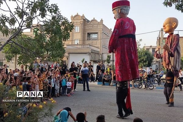 جشن عید غدیرخم در محله احمدیه فشافویه