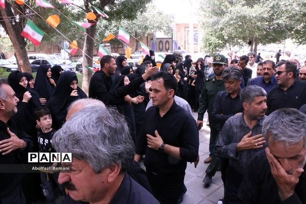 تشییع و خاکسپاری پیکر جانباز شهید «زنجانی» در قم