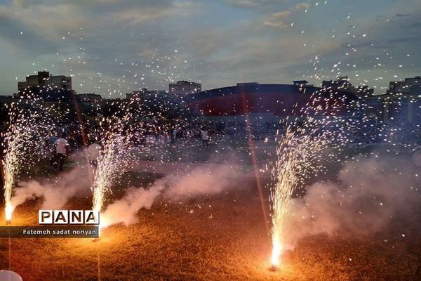 جشن بزرگ عید غدیر و افتتاحیه پایگاه‌های اوقات فراغت در مجتمع ورزشی الغدیر