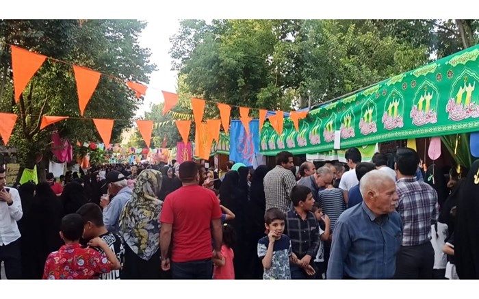 برگزاری  جشن بزرگ عید غدیر در شهرستان دهاقان/ فیلم