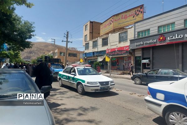 راهپیمایی عید غدیر در شهرستان فیروزکوه