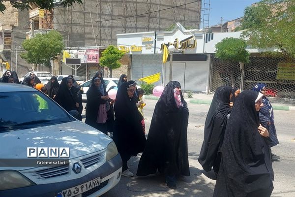 راهپیمایی عید غدیر در شهرستان فیروزکوه