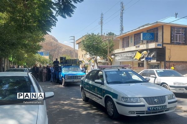 راهپیمایی عید غدیر در شهرستان فیروزکوه