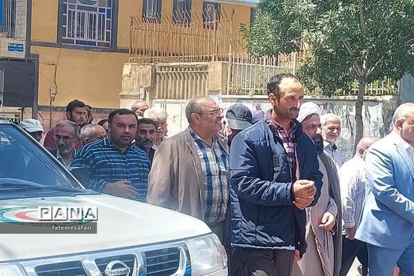 راهپیمایی عید غدیر در شهرستان فیروزکوه