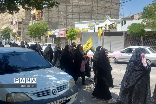 راهپیمایی عید غدیر در شهرستان فیروزکوه
