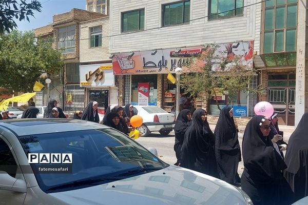 راهپیمایی عید غدیر در شهرستان فیروزکوه