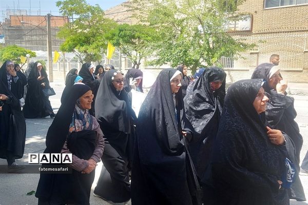 راهپیمایی عید غدیر در شهرستان فیروزکوه