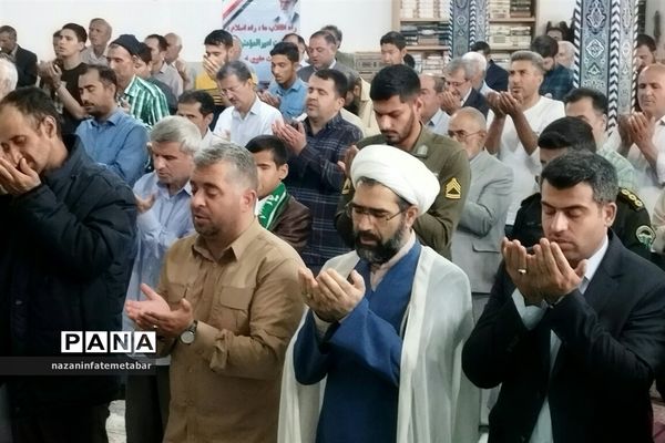 برگزاری باشکوه فریضه عبادی_سیاسی نماز جمعه  در شهرستان فیروزکوه