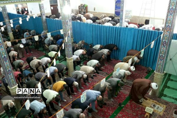 برگزاری باشکوه فریضه عبادی_سیاسی نماز جمعه  در شهرستان فیروزکوه