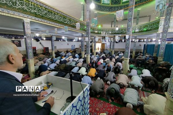 برگزاری باشکوه فریضه عبادی_سیاسی نماز جمعه  در شهرستان فیروزکوه