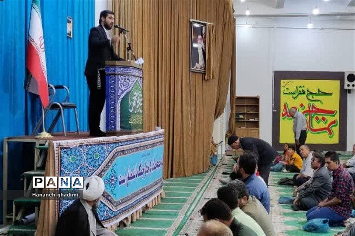 برگزاری نمازجمعه همزمان با عید سعید غدیرخم در شهرستان قرچک